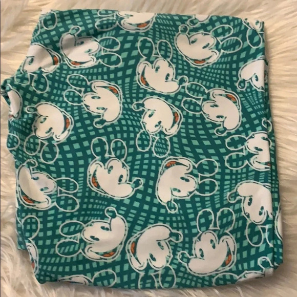 New! Women’s Lularoe Disney Mickey Leggings TC - Picture 1 of 1